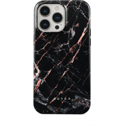 Coque arrière Burga Tough pour Apple iPhone 15 Pro - Rose Gold Marble