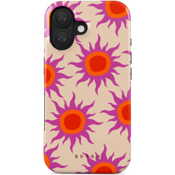 Coque arrière Burga Tough pour Apple iPhone 16 - Sunset Glow