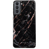 Coque arrière Burga Tough pour Samsung Galaxy S22 - Rose Gold Marble