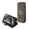 Coque portefeuille Guess 4G Big Metal Logo pour Apple iPhone 15 Pro - Marron 0