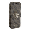 Coque portefeuille Guess 4G Big Metal Logo pour Apple iPhone 15 Pro Max - Marron 2
