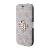 Coque portefeuille Guess 4G Big Metal Logo pour Apple iPhone 15 Pro Max - Rose 5