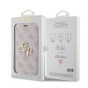 Coque portefeuille Guess 4G Big Metal Logo pour Apple iPhone 15 Pro - Rose 6