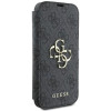 Coque portefeuille Guess 4G Big Metal Logo pour Apple iPhone 16 Plus - Noir 4