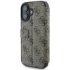 Coque portefeuille Guess 4G Big Metal Logo pour Apple iPhone 16 Plus - Marron 3