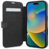 Coque portefeuille Guess 4G Big Metal Logo pour Apple iPhone 16 Pro - Noir 1