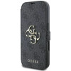 Coque portefeuille Guess 4G Big Metal Logo pour Apple iPhone 16 Pro Max - Noir 5