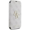 Coque portefeuille Guess 4G Big Metal Logo pour Apple iPhone 16 Pro - Rose 4