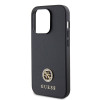 Coque arrière rigide Guess 4G Strass Metal Logo pour Apple iPhone 15 Pro Max - Noir 3