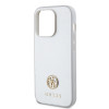 Coque arrière rigide Guess 4G Strass Metal Logo pour Apple iPhone 15 Pro - Argent 3