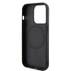 Coque arrière rigide Guess GCube Stripes avec MagSafe pour Apple iPhone 15 Pro - Noir 4