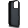 Coque arrière Guess Quilted Puffed Metal Logo pour Apple iPhone 16 Pro - Noir 3