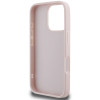 Coque arrière Guess Quilted Puffed Metal Logo pour Apple iPhone 16 Pro Max - Rose 5