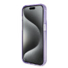 Coque arrière Guess Ring Stand Script Glitter avec MagSafe pour Apple iPhone 15 Pro - Violet 1