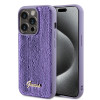 Coque arrière Guess Sequin Script Metal pour Apple iPhone 15 Pro - Violet 0