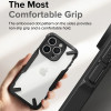 Coque arrière Ringke Fusion X pour Apple iPhone 15 Pro - Noir 1