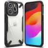 Coque arrière Ringke Fusion X pour Apple iPhone 15 Pro - Noir 0