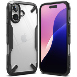 Coque arrière Ringke Fusion X pour Apple iPhone 16 Plus - Noir