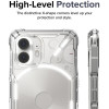 Coque arrière Ringke Fusion X pour Nothing Phone (2) - Transparent 4