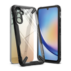 Coque arrière Ringke Fusion X pour Samsung Galaxy A34 - Noir