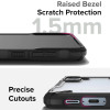 Coque arrière Ringke Fusion X pour Samsung Galaxy A55 - Noir 6