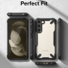 Coque arrière Ringke Fusion X pour Samsung Galaxy S23 - Noir 1