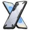 Coque arrière Ringke Fusion X pour Samsung Galaxy S25 - Noir 1