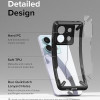 Coque arrière Ringke Fusion X pour Xiaomi Redmi Note 13 Pro 5G / Xiaomi Poco X6 - Noir 4