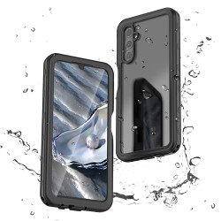 Coque étanche Shellbox Waterproof IP68 pour Samsung Galaxy A14 4G/5G - Noir