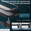 Coque étanche Shellbox Waterproof IP68 pour Samsung Galaxy A16 - Noir 5