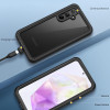 Coque étanche Shellbox Waterproof IP68 pour Samsung Galaxy A35 - Noir 3
