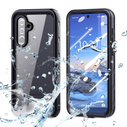 Coque étanche Shellbox Waterproof IP68 pour Samsung Galaxy A36 - Noir