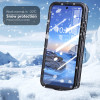 Coque étanche Shellbox Waterproof IP68 pour Samsung Galaxy A36 - Noir 5