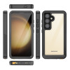 Coque étanche Shellbox Waterproof IP68 pour Samsung Galaxy S24 Plus - Noir 1