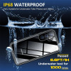 Coque étanche Shellbox Waterproof IP68 pour Samsung Galaxy S25 - Noir 3
