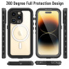 Coque étanche Shellbox Waterproof IP68 avec MagSafe pour Apple iPhone 14 Pro - Noir 1