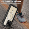 Coque étanche Shellbox Waterproof IP68 avec MagSafe pour Apple iPhone 14 Pro - Noir 3