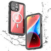 Coque étanche Shellbox Waterproof IP68 avec MagSafe pour Apple iPhone 15 Pro Max - Noir 0