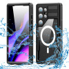 Coque étanche Shellbox Waterproof IP68 avec MagSafe pour Samsung Galaxy S24 Ultra - Noir 0