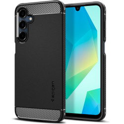 Coque arrière Spigen Rugged Armor pour Samsung Galaxy A16 - Noir