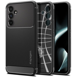 Coque arrière Spigen Rugged Armor pour Samsung Galaxy A54 - Noir