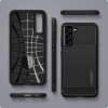 Coque arrière Spigen Rugged Armor pour Samsung Galaxy S21 FE - Noir 6