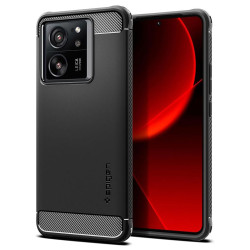 Coque arrière Spigen Rugged Armor pour Xiaomi 13T/13T Pro - Noir