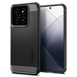 Coque arrière Spigen Rugged Armor pour Xiaomi 14 - Noir