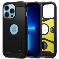 Coque arrière Spigen Tough Armor pour Apple iPhone 13 Pro - Noir