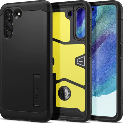 Coque arrière Spigen Tough Armor pour Samsung Galaxy S21 FE - Noir