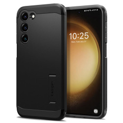 Coque arrière Spigen Tough Armor pour Samsung Galaxy S23 - Noir