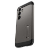 Coque arrière Spigen Tough Armor pour Samsung Galaxy S24 - Gris foncé 3