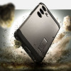 Coque arrière Spigen Tough Armor pour Samsung Galaxy S24 - Gris foncé 5