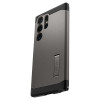 Coque arrière Spigen Tough Armor pour Samsung Galaxy S24 Ultra - Gris foncé 4